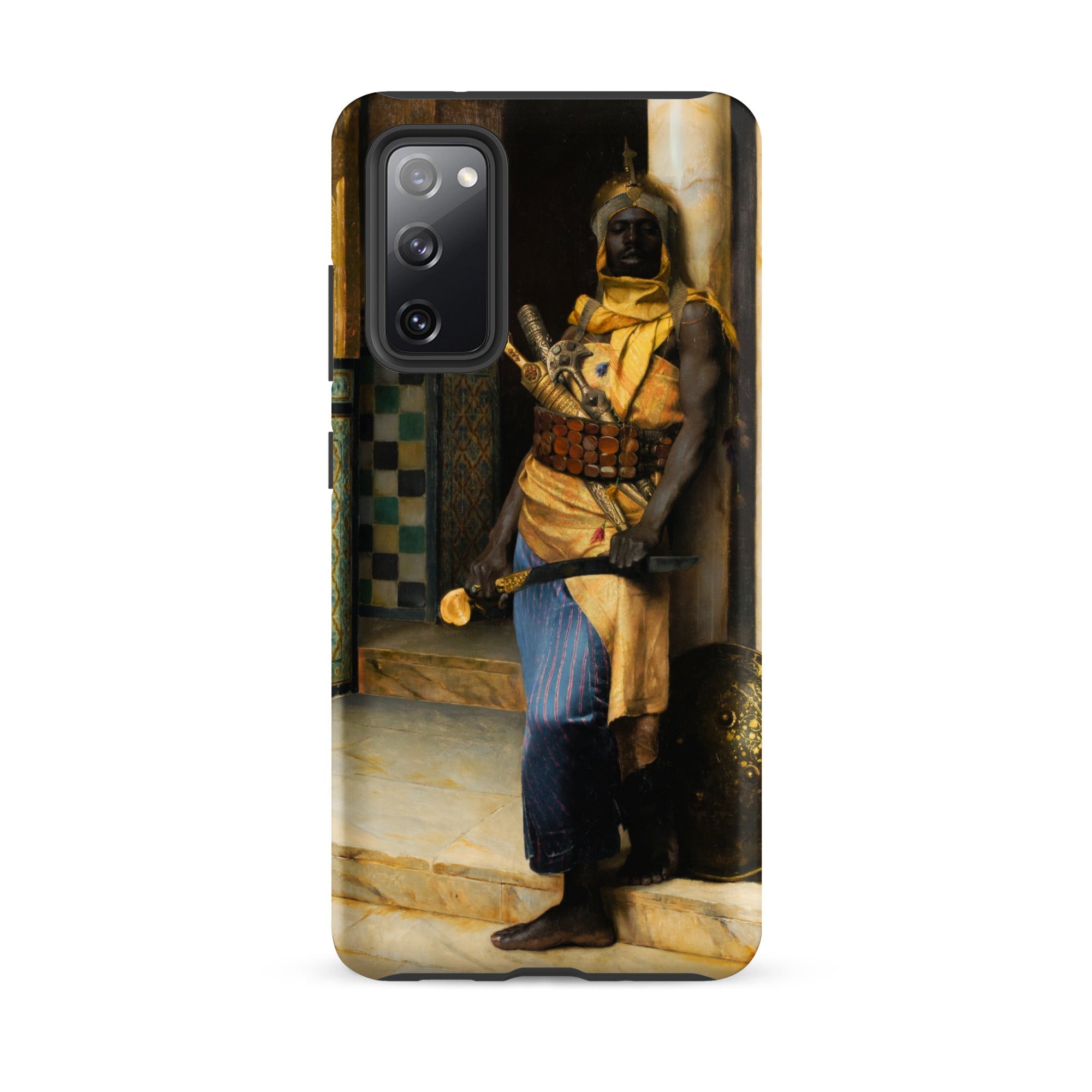 Guarding the Palace Ludwig Deutsch Samsung Case, Galaxy S20 Fe / Matte, Phone Case Painting Man Traditional Attire