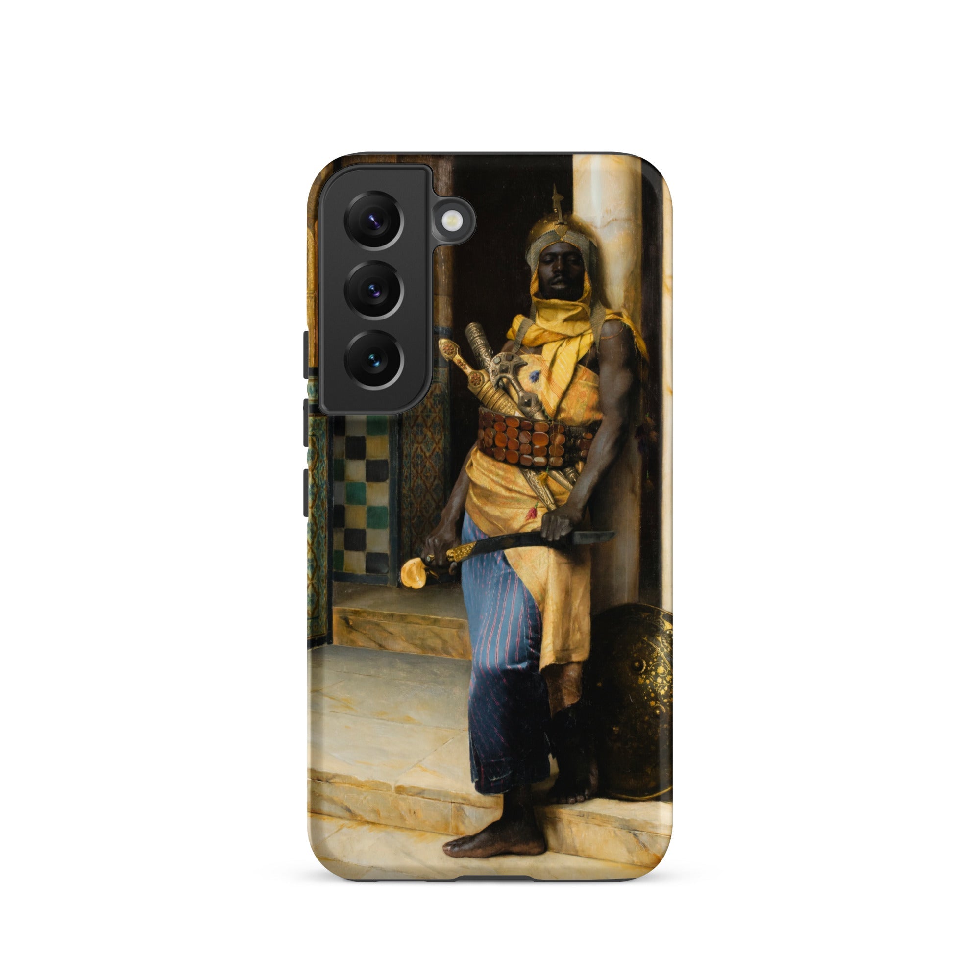 Guarding the Palace Ludwig Deutsch Samsung Case, Galaxy S22 / Matte, Smartphone Case Historical Painting