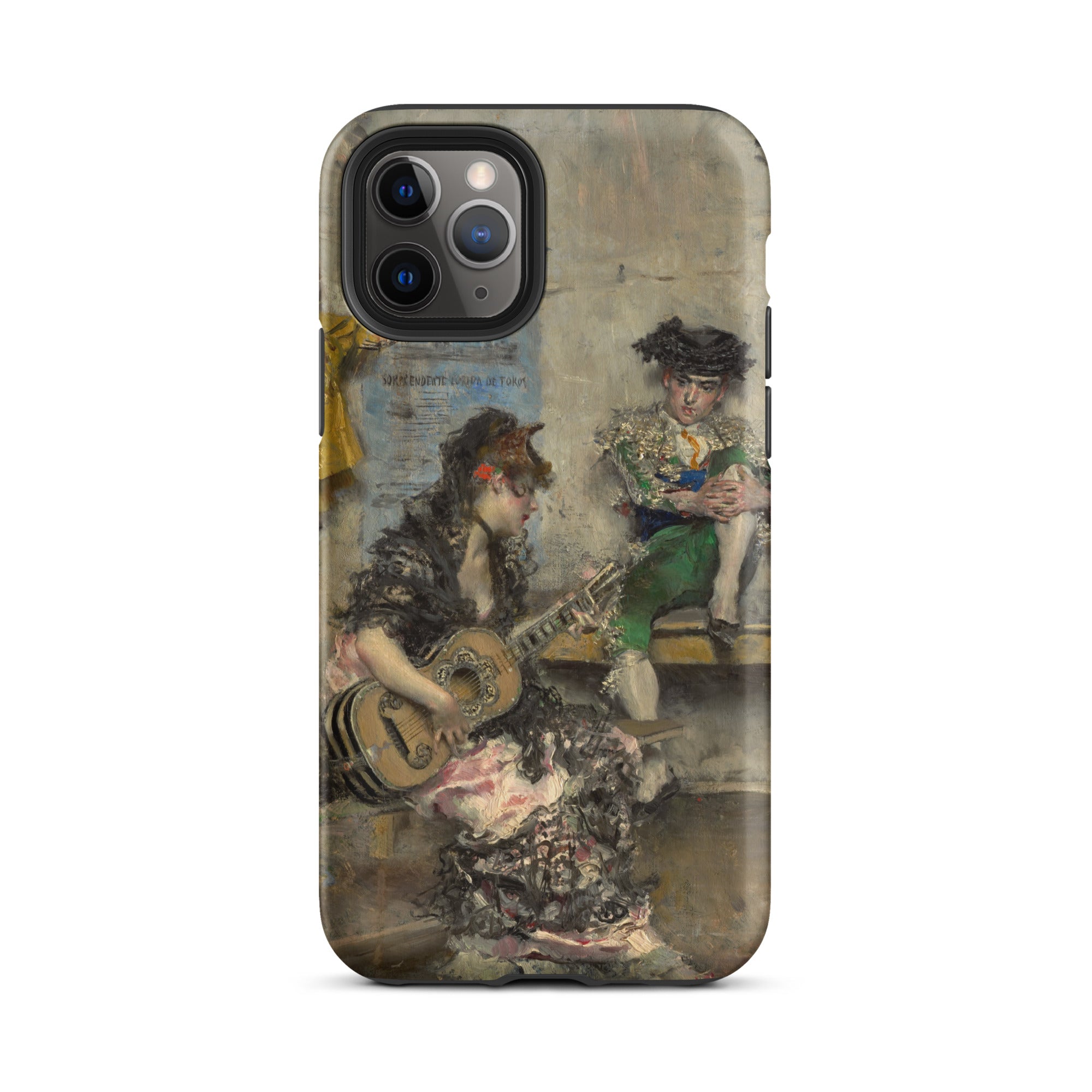 Guitar Player Giovanni Boldini Iphone Case, 11 Pro / Matte, Iphone Case Painting