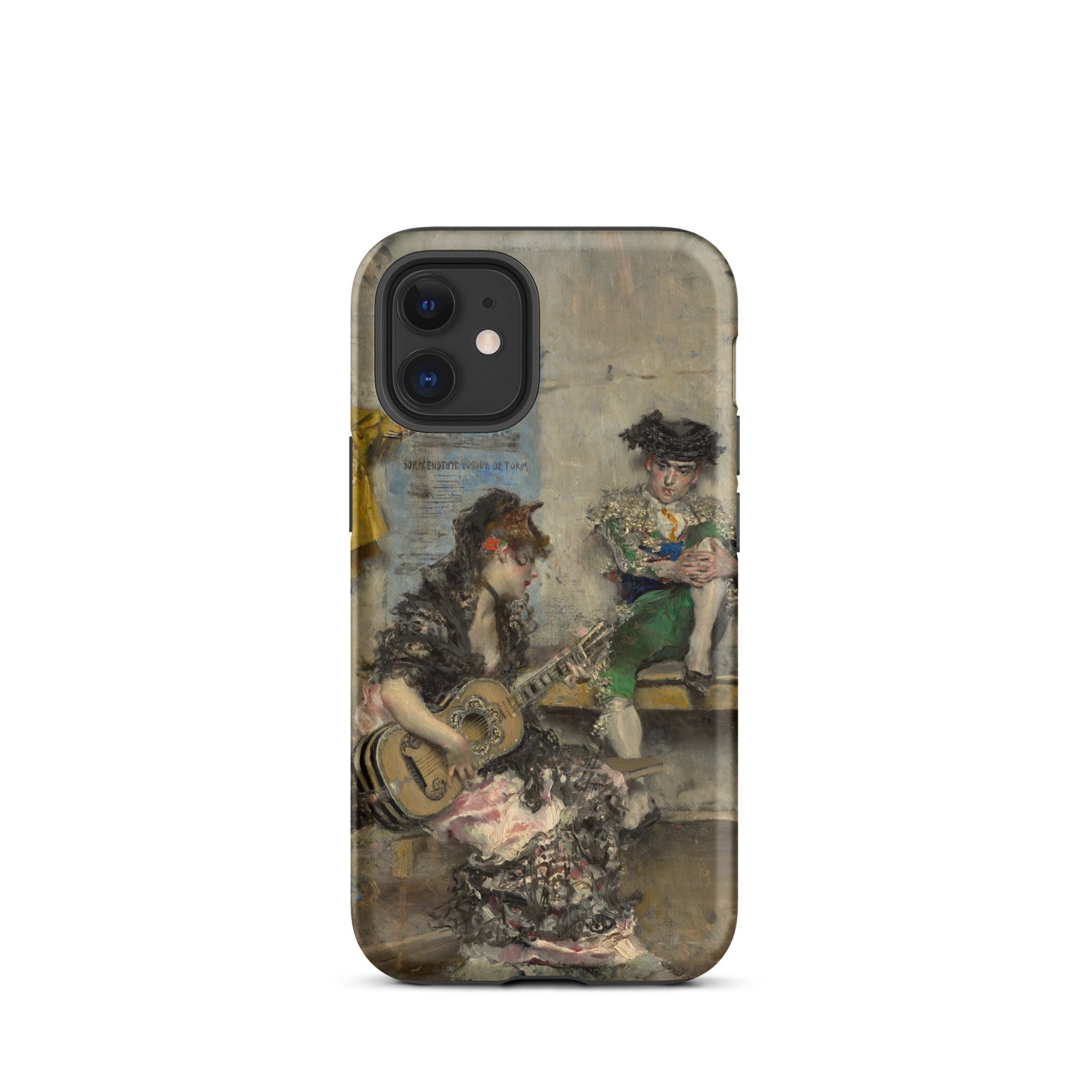 Guitar Player Giovanni Boldini Iphone Case, 12 Mini / Matte, Phone Case Painting