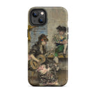 Guitar Player Giovanni Boldini Iphone Case, 14 Plus / Matte, Iphone Case Painting