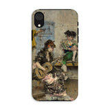 Guitar Player - Giovanni Boldini Iphone Case, Xr / Matte, Phone Case Painting Woman Guitar Boy Costume
