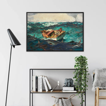 Gulf Stream - Winslow Homer American Realism Art Print / Canvas, Posters Prints & Visual Artwork, Toby Leon
