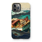 The Gulf Stream - Winslow Homer Iphone Case, 11 Pro / Matte, Phone Case Dramatic Maritime Painting Shark Boat