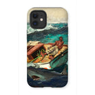 The Gulf Stream - Winslow Homer Iphone Case, 12 Mini / Matte, Phone Case Winslow Homer’s Gulf Stream Painting Boat