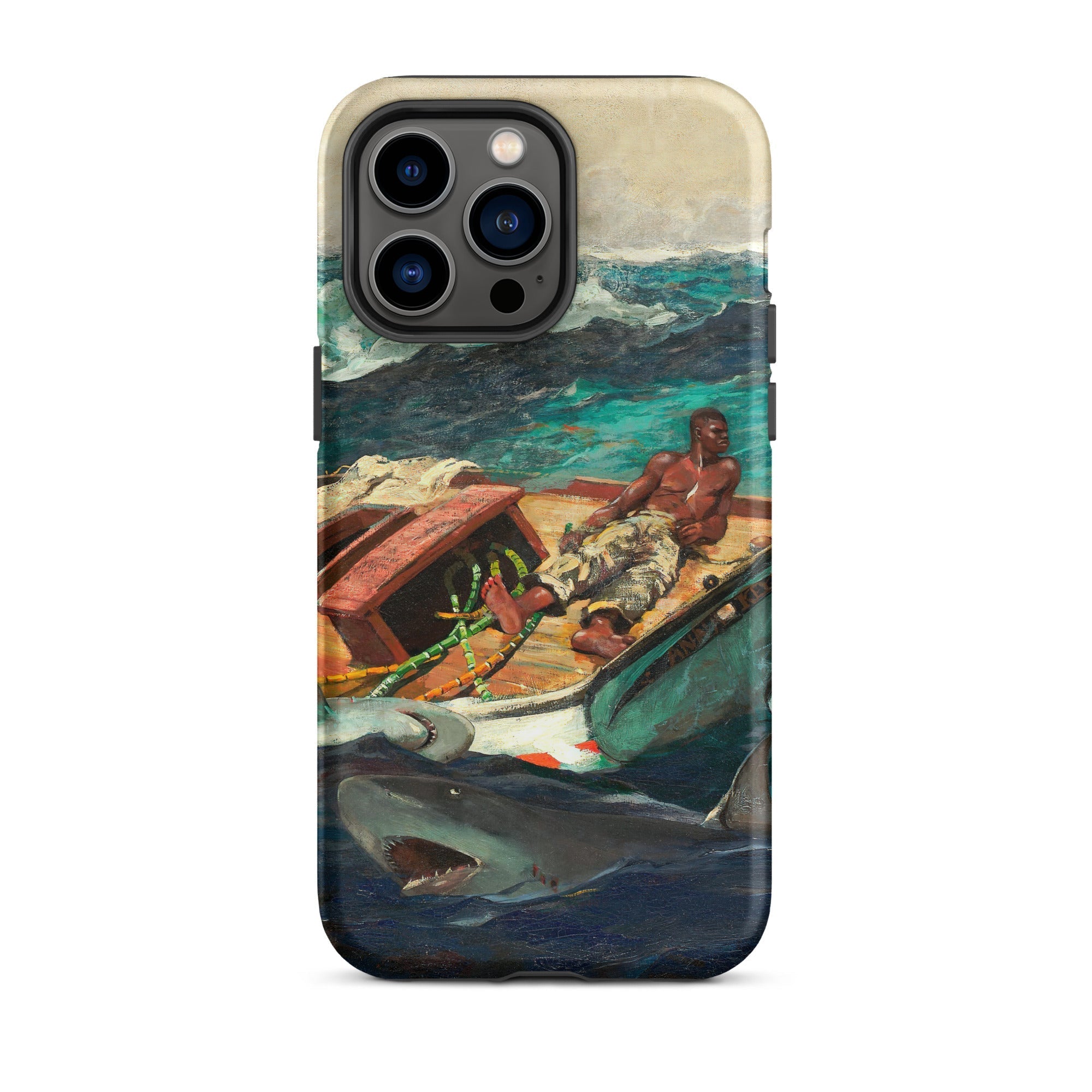 The Gulf Stream Winslow Homer Iphone Case, 14 Pro Max / Matte, Iphone Case Gulf Stream Painting