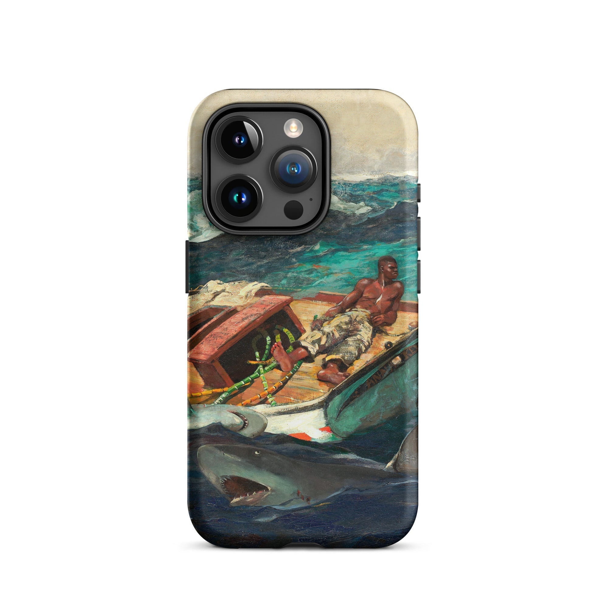 The Gulf Stream Winslow Homer Iphone Case, 15 Pro / Matte, Phone Case Gulf Stream Painting