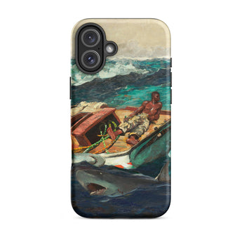 The Gulf Stream - Winslow Homer Iphone Case, 16 Plus / Matte, Phone Case Painting