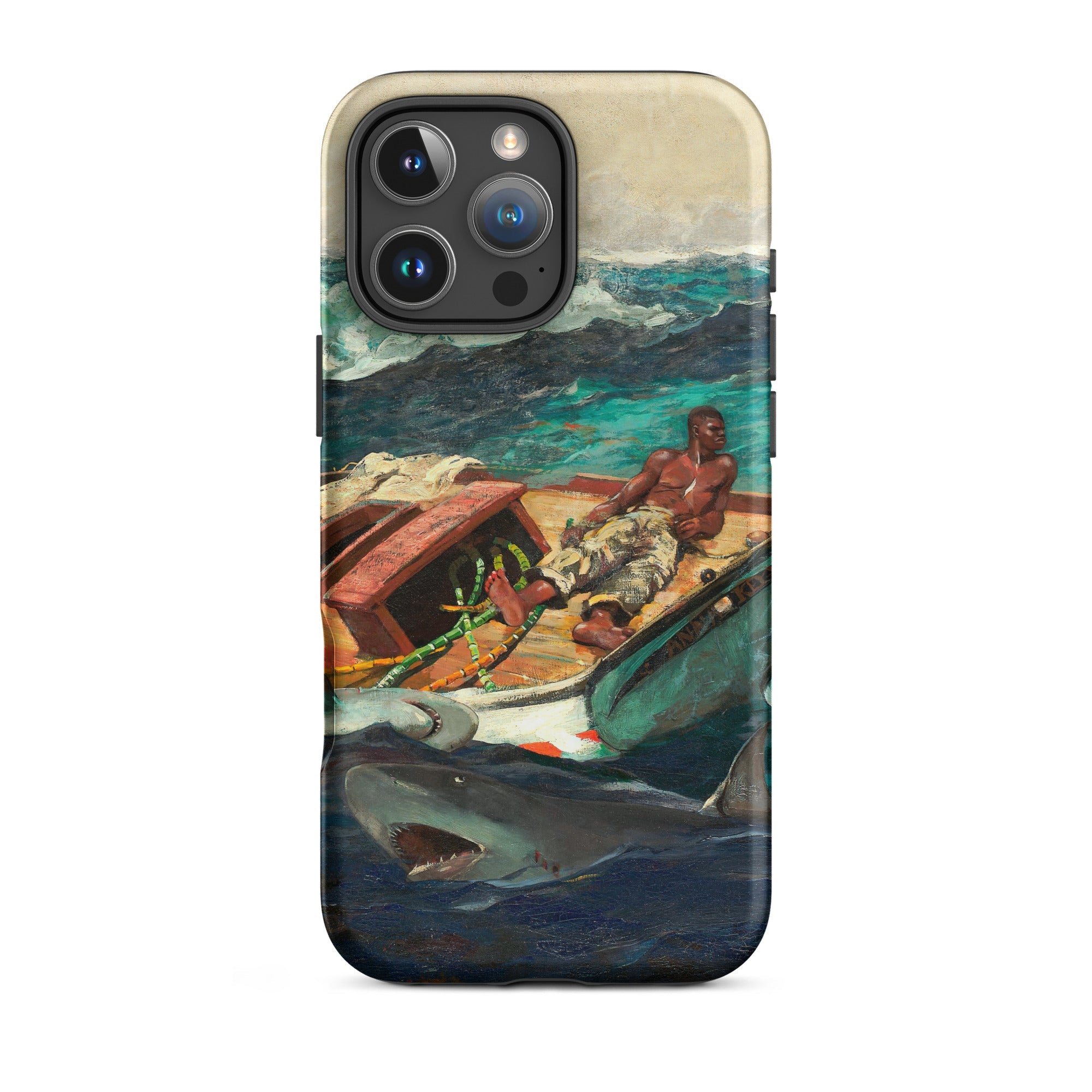 The Gulf Stream - Winslow Homer Iphone Case, 16 Pro Max / Matte, Phone Case Gulf Stream Painting