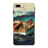 The Gulf Stream - Winslow Homer Iphone Case, 8 Plus / Matte, Phone Case Dramatic Maritime Painting Sailor Lifeboat Surrounded