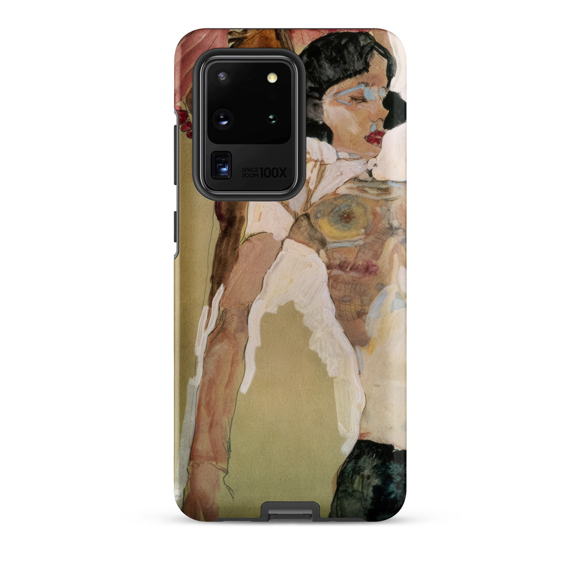 Half Naked Woman - Egon Schiele Samsung Case, Galaxy S20 Ultra / Matte