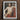 Black Framed Art Print Classical Male Figure Red Bouguereau’s Canvas Isolates, Commanding Pose with Head Angled, Hand Raised Arm Burns