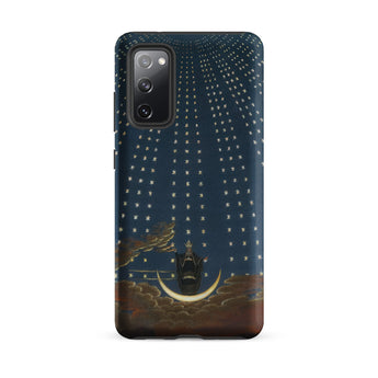 Hall of Stars - Karl Friedrich Thiele Samsung Case, Galaxy S20 Fe / Matte, Dark Blue Phone Case Starry Night Sky Figure