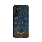 Hall of Stars Karl Friedrich Thiele Samsung Case, Galaxy S21 / Matte, Smartphone Case Artistic Depiction Starry Night Sky Crescent