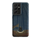 Hall of Stars Karl Friedrich Thiele Samsung Case, Galaxy S21 Ultra / Matte, Dark Phone Case Starry Night Sky Figure Crescent