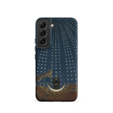 Hall of Stars - Karl Friedrich Thiele Samsung Case, Galaxy S22 / Matte, Dark Blue Phone Case Starry Night Sky Design