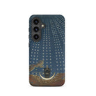 Hall of Stars Karl Friedrich Thiele Samsung Case, Galaxy S24 / Matte, Phone Case Starry Night Sky Design Crescent Moon