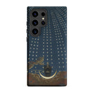 Hall of Stars Karl Friedrich Thiele Samsung Case, Galaxy S24 Ultra / Matte, Dark Blue Phone Case Starry Night Sky Person