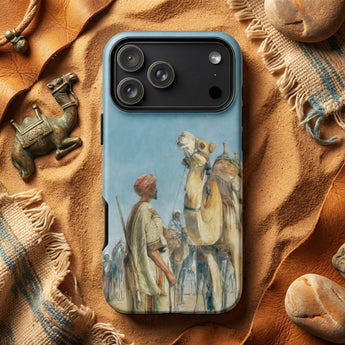 Halt in the Desert - John Frederick Lewis Iphone Case, Mobile Phone Cases, Toby Leon