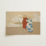 Hanami Season - Kamisaka Sekka Art Print / Canvas, Kamisaka Sekka’s Hanami, Meiji Era Rinpa Revival, Sekka’s Hanami Season