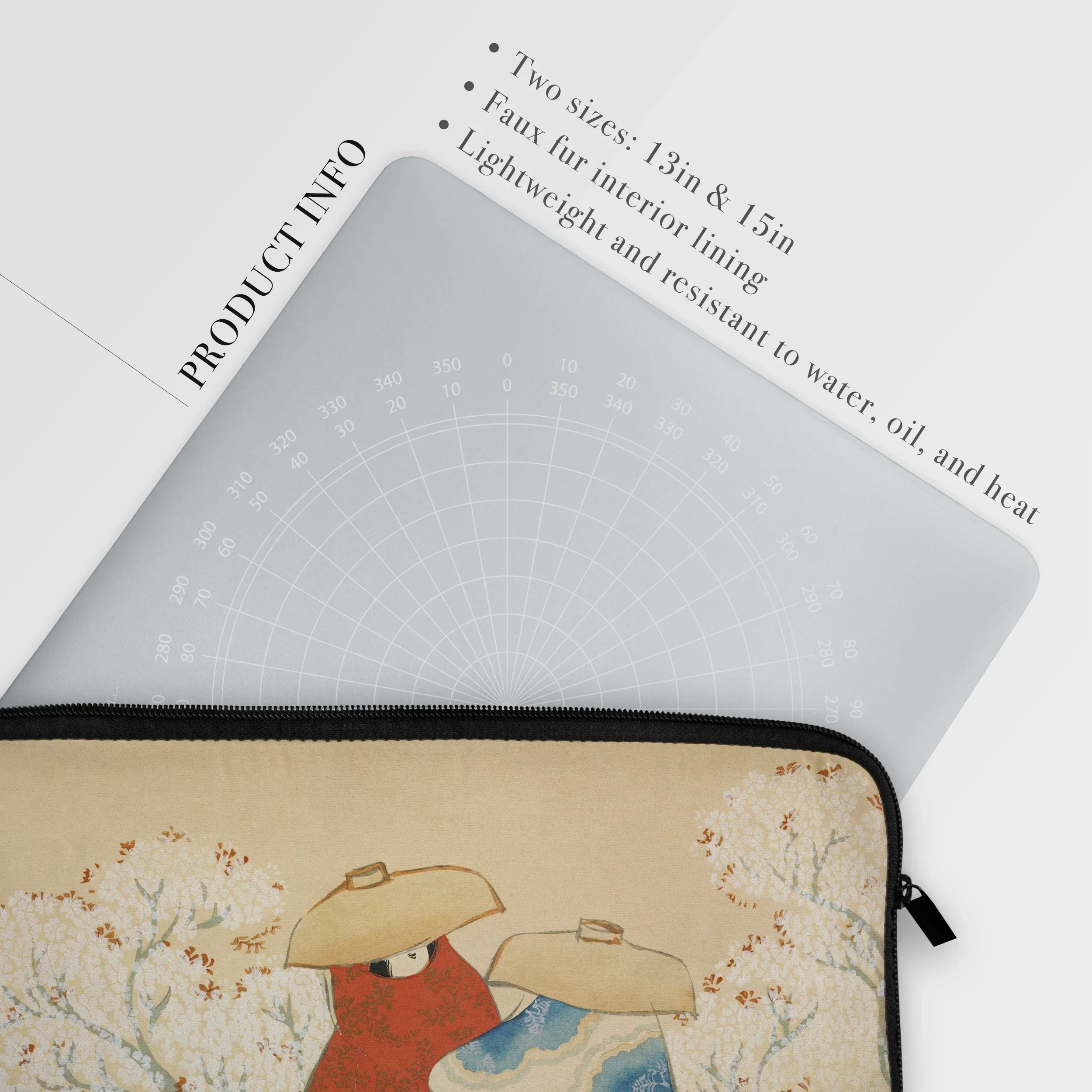 Hanami Season - Kamisaka Sekka Meiji Art Laptop Sleeve Computer Covers & Skins