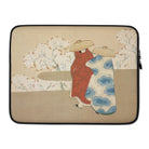 Hanami Season - Kamisaka Sekka Meiji Art Laptop Sleeve 15″ Computer Covers & Skins