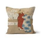 Hanami Season - Kamisaka Sekka Meiji Art Pillow Throw Pillows