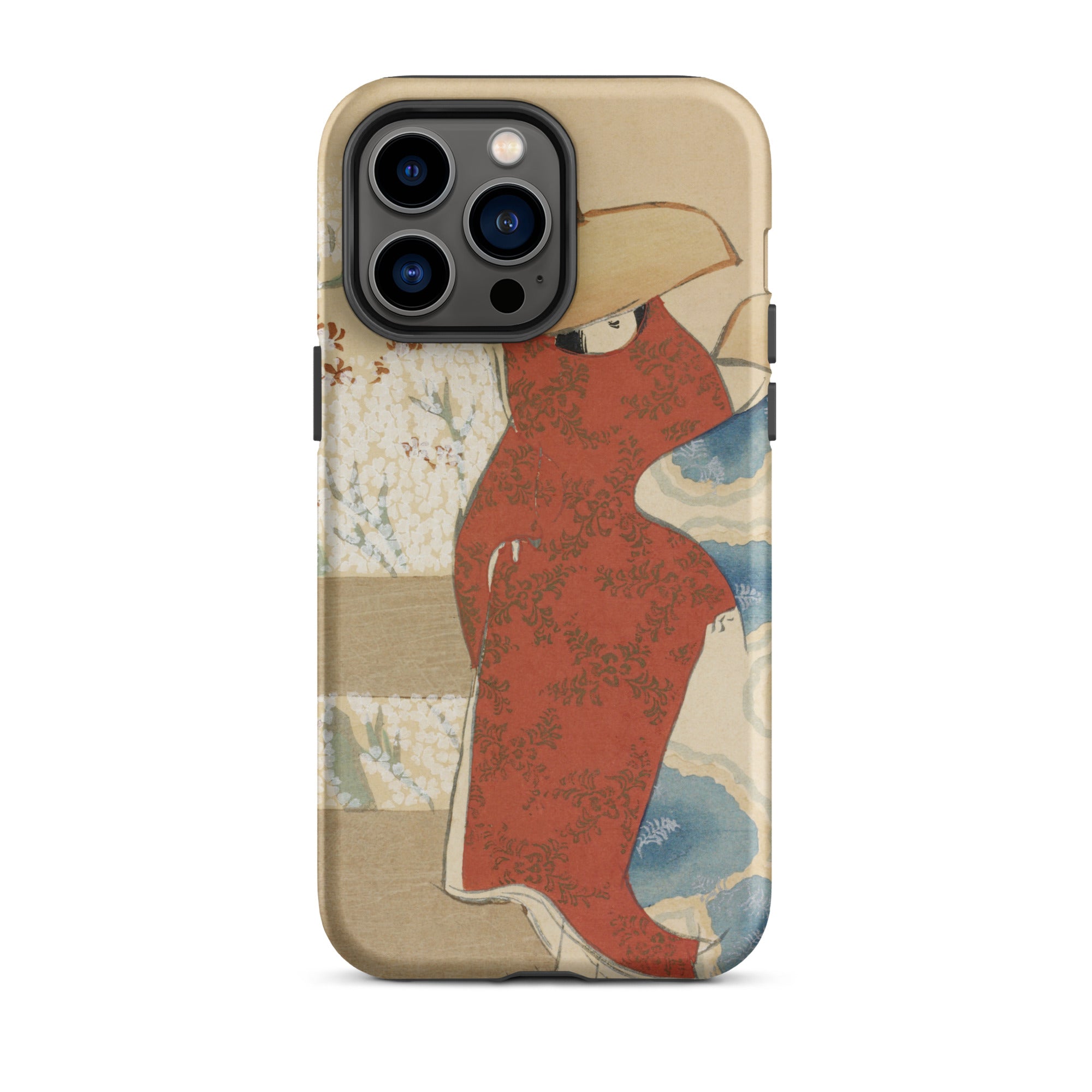 Hanami Season Kamisaka Sekka Meiji Iphone Case, 14 Pro Max / Matte, Iphone Case Abstract Art