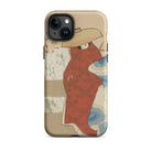 Hanami Season Kamisaka Sekka Meiji Iphone Case, 15 Plus / Matte, Iphone Case Woman Red Dress Hat