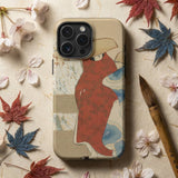 Hanami Season - Kamisaka Sekka Meiji Iphone Case, Mobile Phone Cases, Toby Leon