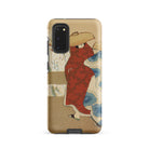 Hanami Season Kamisaka Sekka Meiji Samsung Case, Galaxy S20 / Matte, Phone Case Japanese Style Painting Woman Red Dress