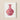 Translucent Crimson Glass Vase Adorned Delicate Floral Patterns Hand-painted Carafe Art, Ralph Atkinson’s Mastery, Glassware Illustration