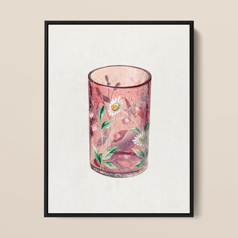 Hand Painted Glass - Ralph Atkinson Art Print / Canvas, 12x16’’ / 31x41cm / Black Frame, Posters Prints & Visual Artwork, Toby Leon