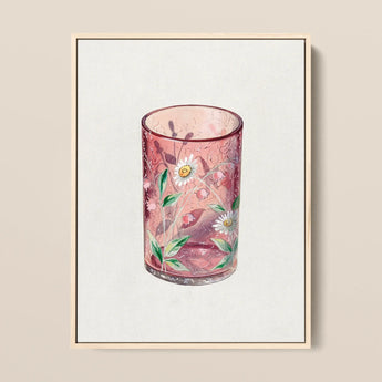 Hand Painted Glass - Ralph Atkinson Art Print / Canvas, Hand-painted Glass Art, Ralph Atkinson Decorative, Bygone Era