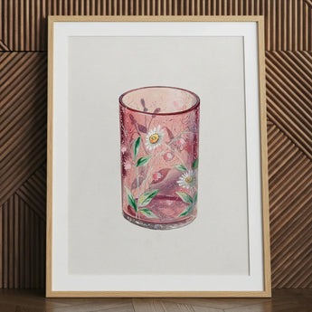 Hand Painted Glass - Ralph Atkinson Art Print / Canvas, Hand-painted Glass Art, Ralph Atkinson Decorative, Bygone Era