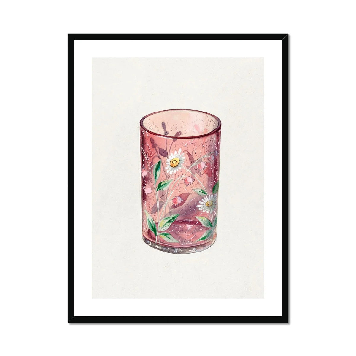 Hand Painted Glass - Ralph Atkinson Art Print