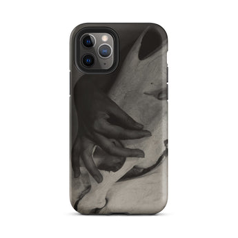 Hands and Horse Skull - Alfred Stieglitz Iphone Case, 11 Pro / Matte, Black White Phone Case