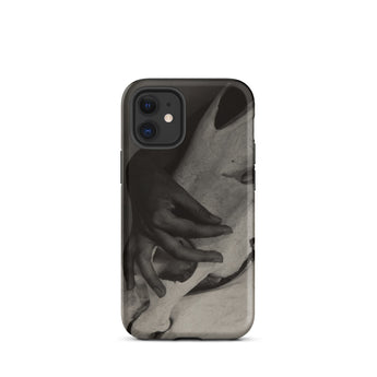 Hands and Horse Skull - Alfred Stieglitz Iphone Case, 12 Mini / Matte, Black White Phone Case