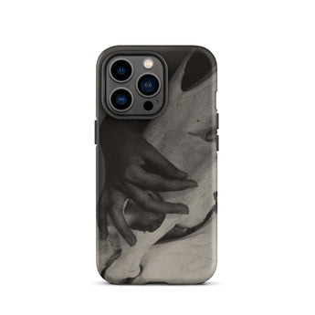 Hands and Horse Skull - Alfred Stieglitz Iphone Case, 13 Pro / Matte, Black White Phone Case