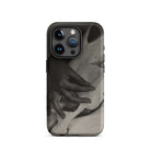 Hands and Horse Skull - Alfred Stieglitz Iphone Case, 15 Pro / Matte, Black-rimmed Phone Case Grayscale Art