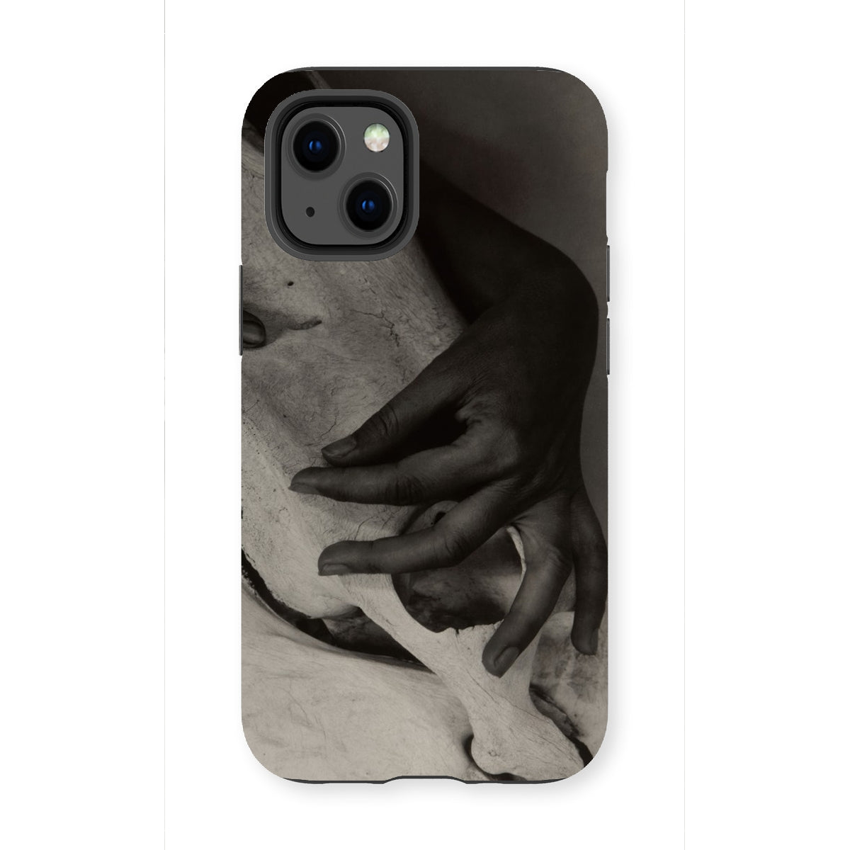 Hands and Horse Skull - Alfred Stieglitz Iphone Case - 13 Mini / Matte