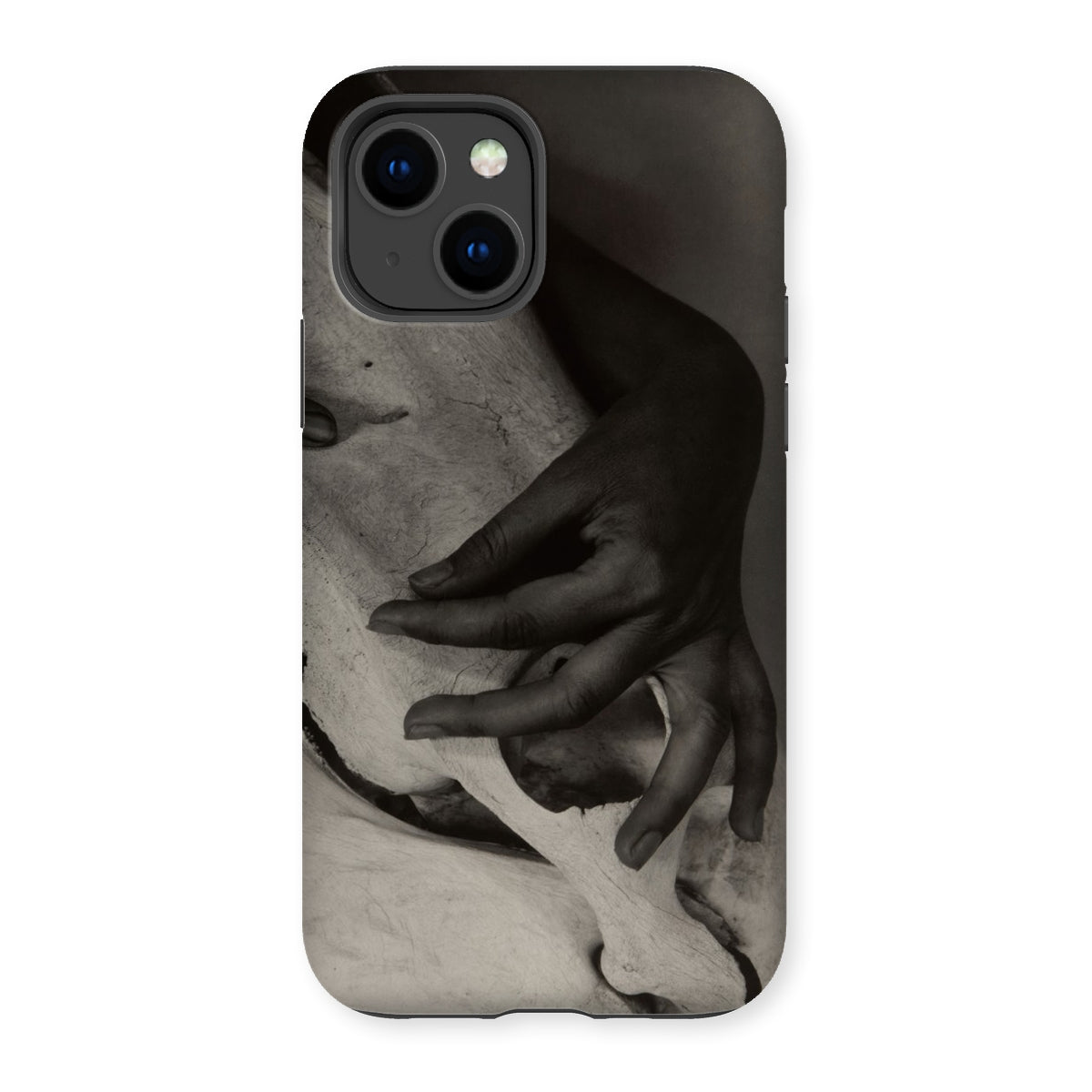 Hands and Horse Skull - Alfred Stieglitz Iphone Case