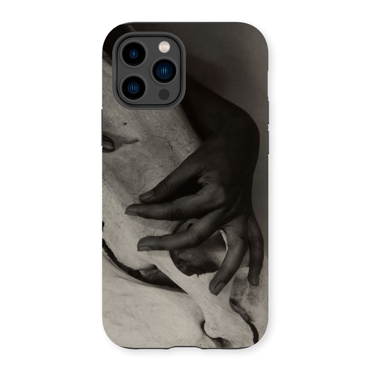 Hands and Horse Skull - Alfred Stieglitz Iphone Case - 14 Pro / Matte