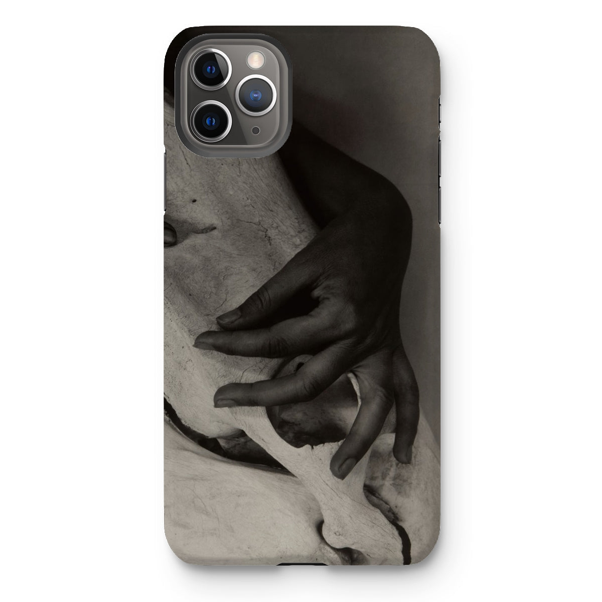 Hands and Horse Skull - Alfred Stieglitz Iphone Case - 11 Pro Max / Matte