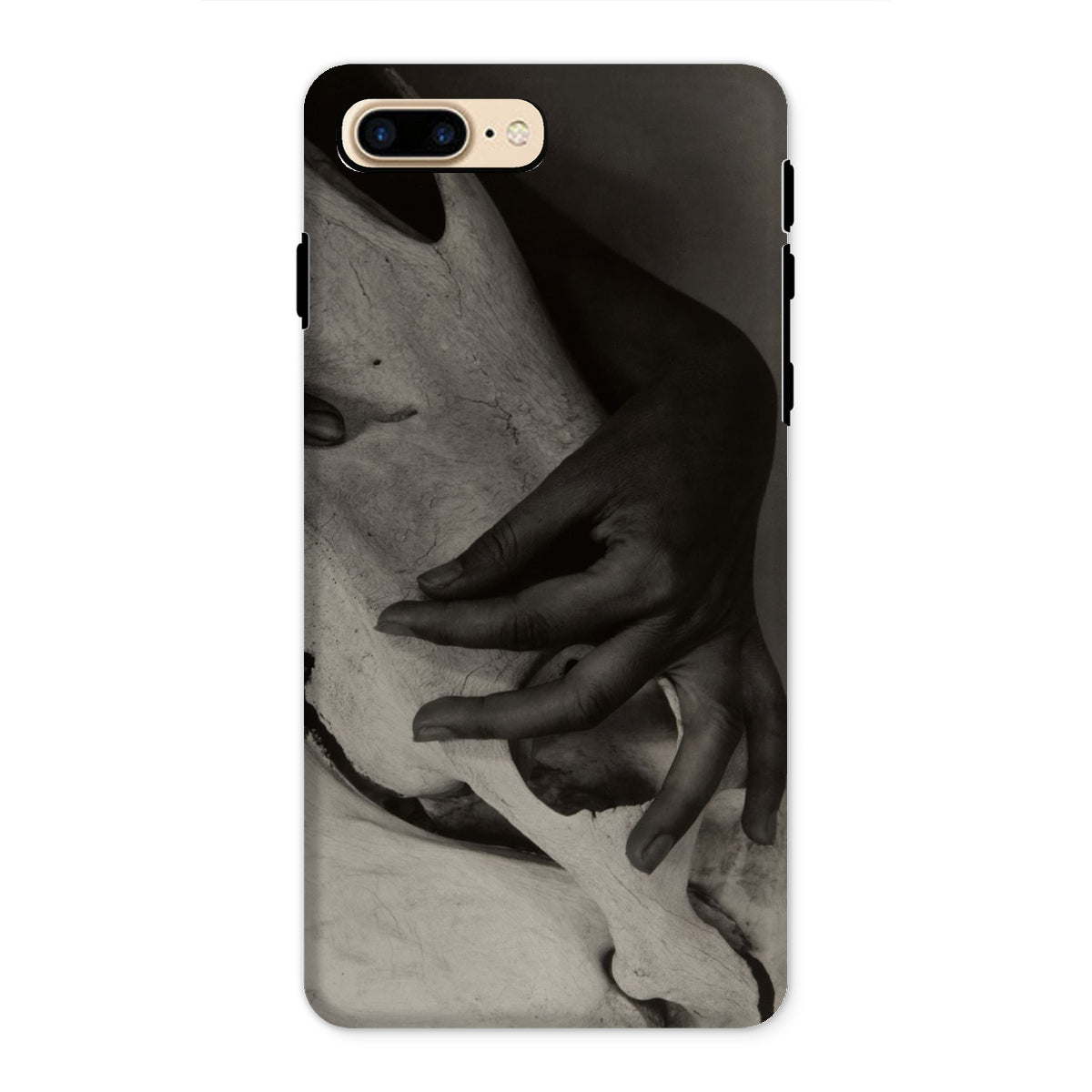 Hands and Horse Skull - Alfred Stieglitz Iphone Case - 8 Plus / Matte