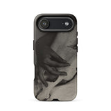 Hands and Horse Skull - Alfred Stieglitz Phone Case Iphone 17 Air / Matte Black White Marble-patterned Otterbox Phone Case Textured Grip