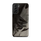 Hands and Horse Skull Alfred Stieglitz Samsung Case, Galaxy S21 Plus / Matte, Black White Art Print Phone Case Hands