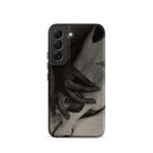 Hands and Horse Skull Alfred Stieglitz Samsung Case, Galaxy S22 / Matte, Smartphone Case Black White Abstract Design Hands