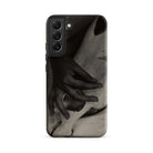 Hands and Horse Skull Alfred Stieglitz Samsung Case, Galaxy S22 Plus / Matte, Smartphone Case Black White Abstract Design Intertwined Hands