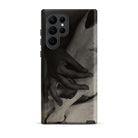 Hands and Horse Skull Alfred Stieglitz Samsung Case, Galaxy S22 Ultra / Matte, Phone Case Monochrome Abstract Design Intertwined Hands